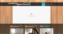 Desktop Screenshot of chamberystudentflats.com